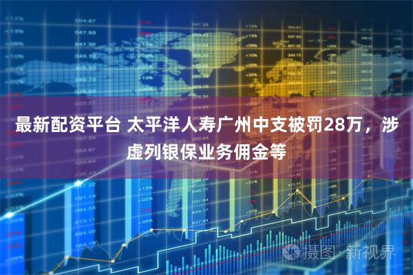 最新配资平台 太平洋人寿广州中支被罚28万，涉虚列银保业务佣金等